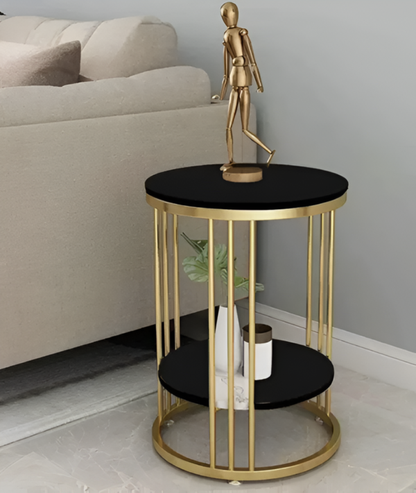 Double Shelf Side Table