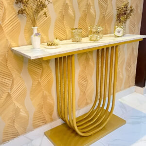 U-Shaped Console Table