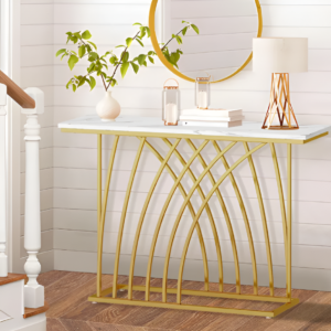 Geometric Console Table