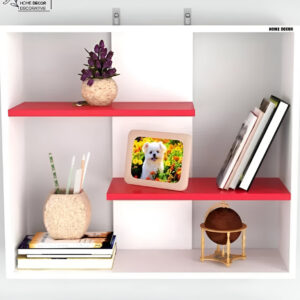 3 Tier Square Wooden Shelf