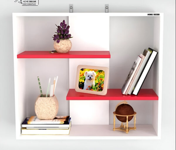 3 Tier Square Wooden Shelf