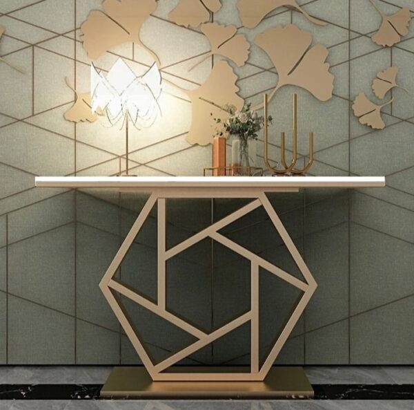 Hexagon Console Table